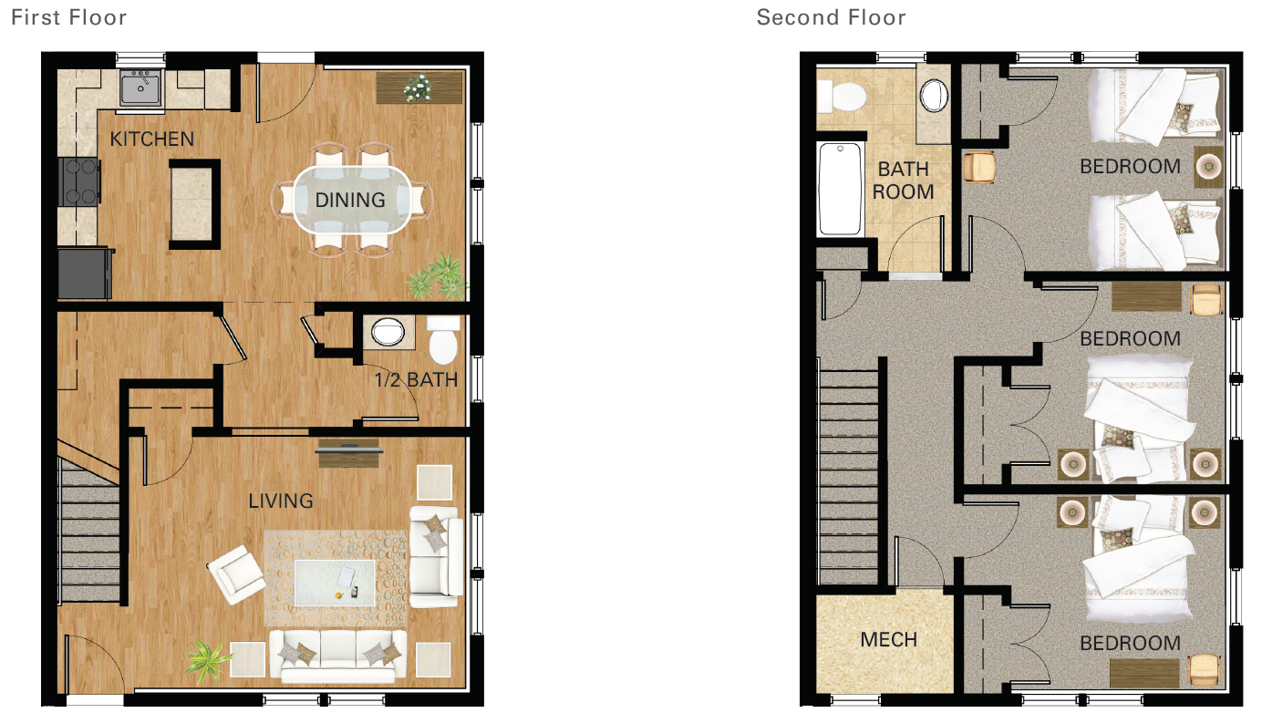 Suite A Floorplan